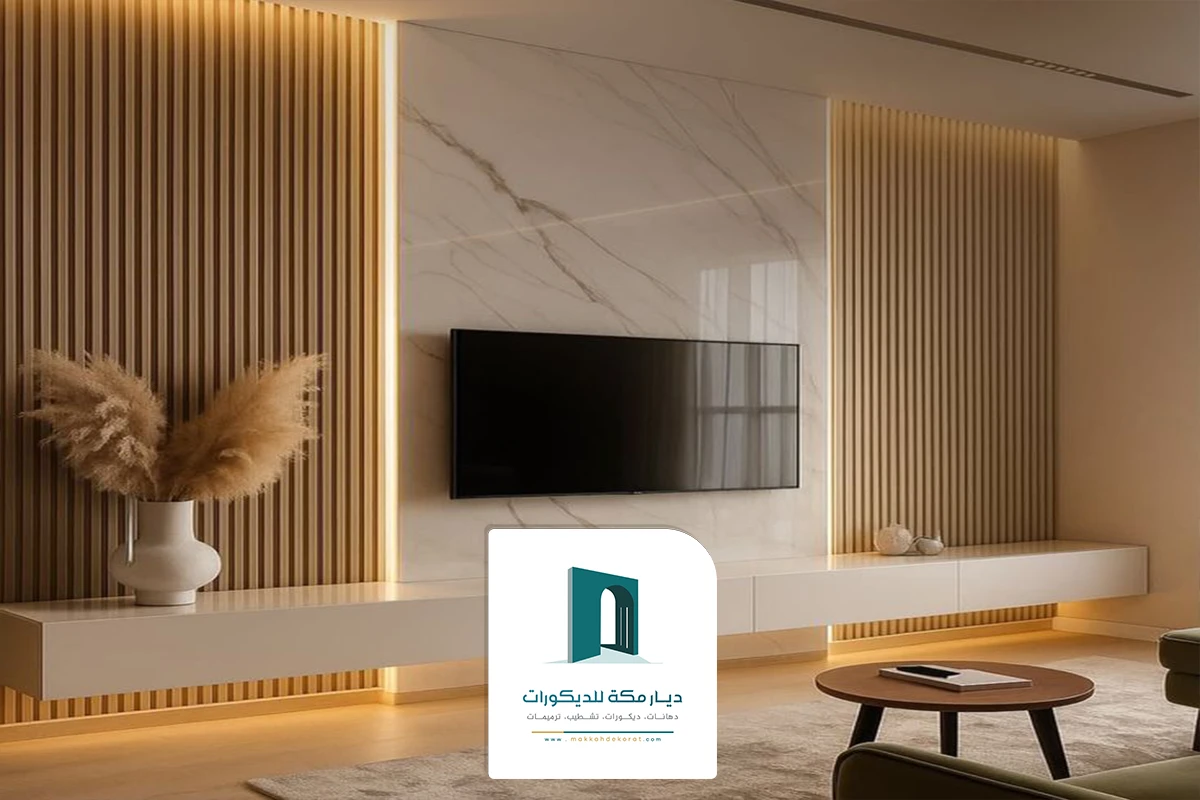 خلفيات شاشات تلفزيون مكة ت: 0562525651 - تركيب ديكور تلفزيون مكة