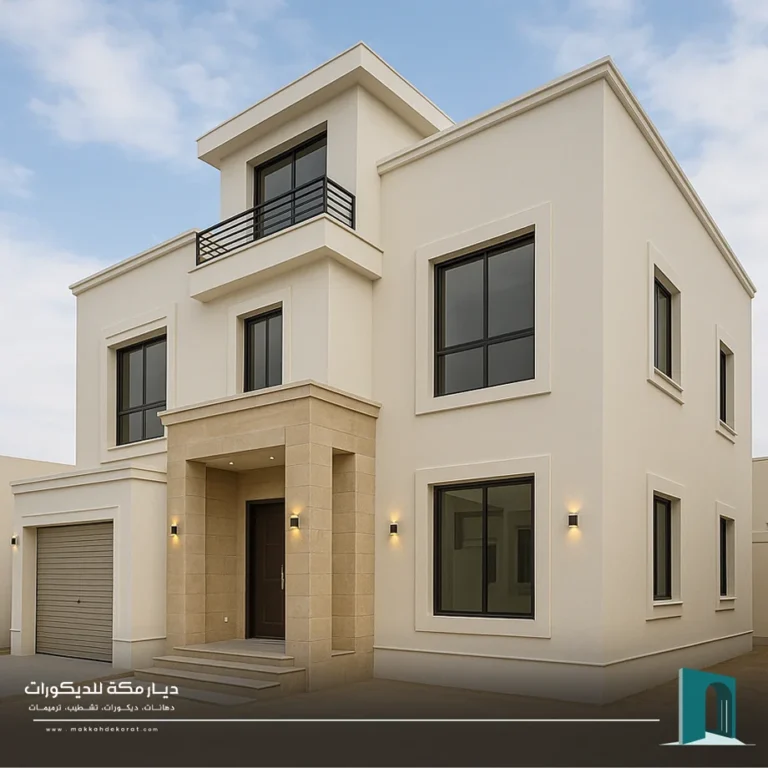 تشطيب واجهة فيلا مكه