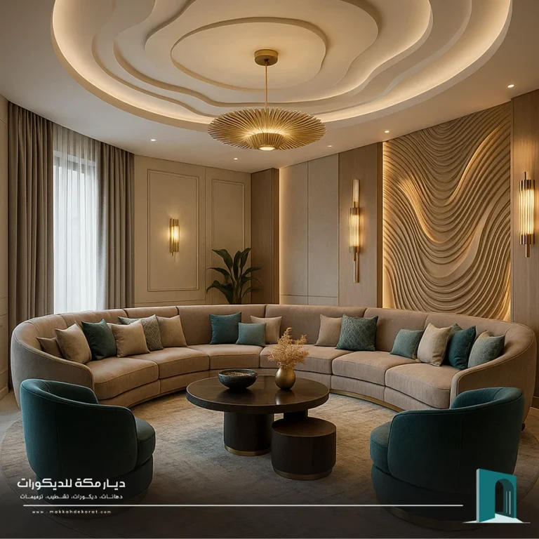 تنفيذ ديكور صالة