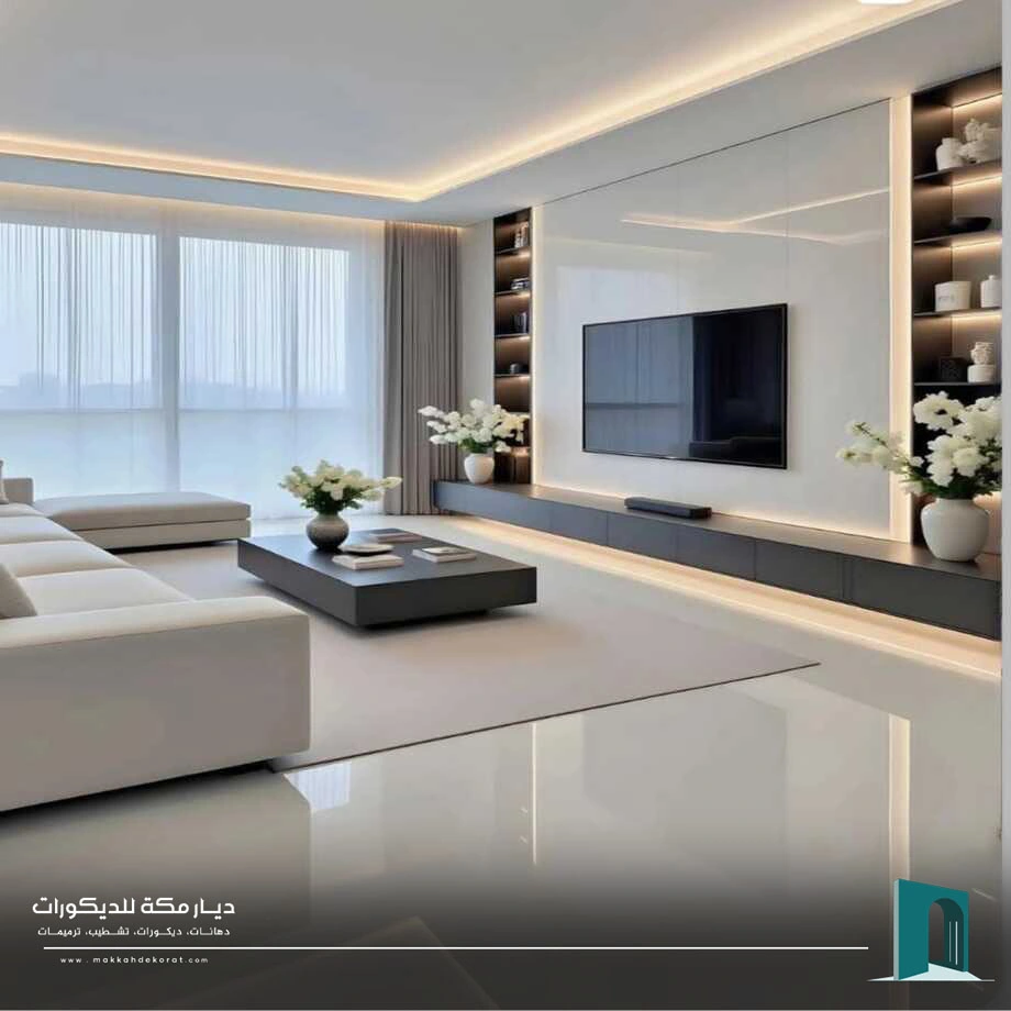 ديكور تلفزيون جداري مكة