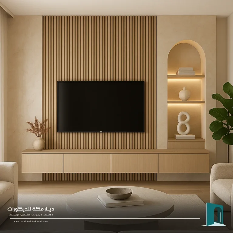 ديكور شاشات خشب